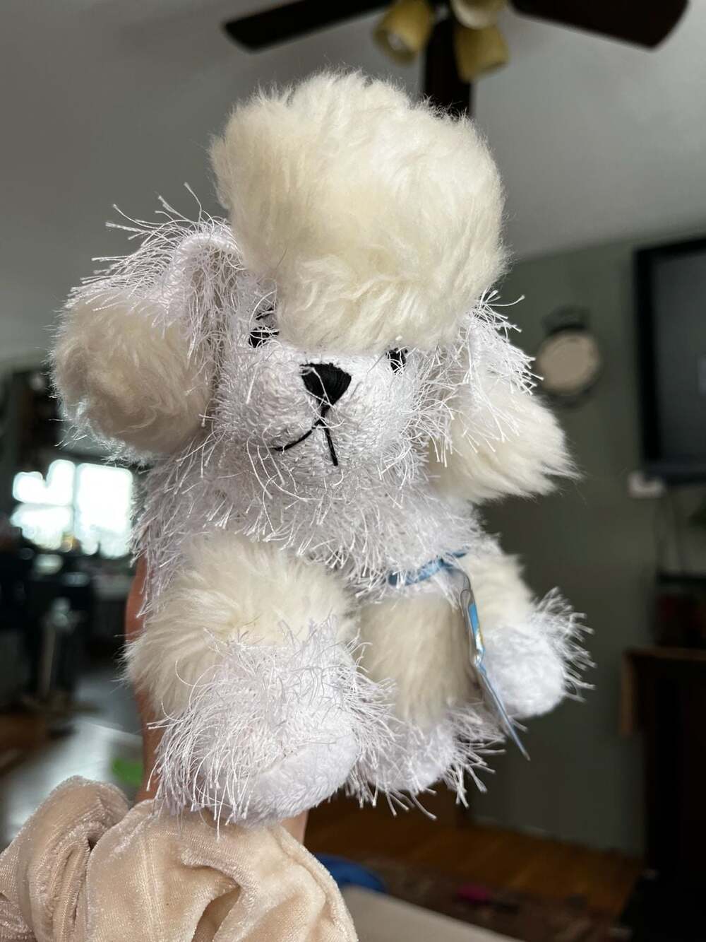 Ganz Webkinz White Poodle Plush Toy HM014 with Sealed Code Tag